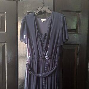 Ann Taylor Navy Maxi Dress